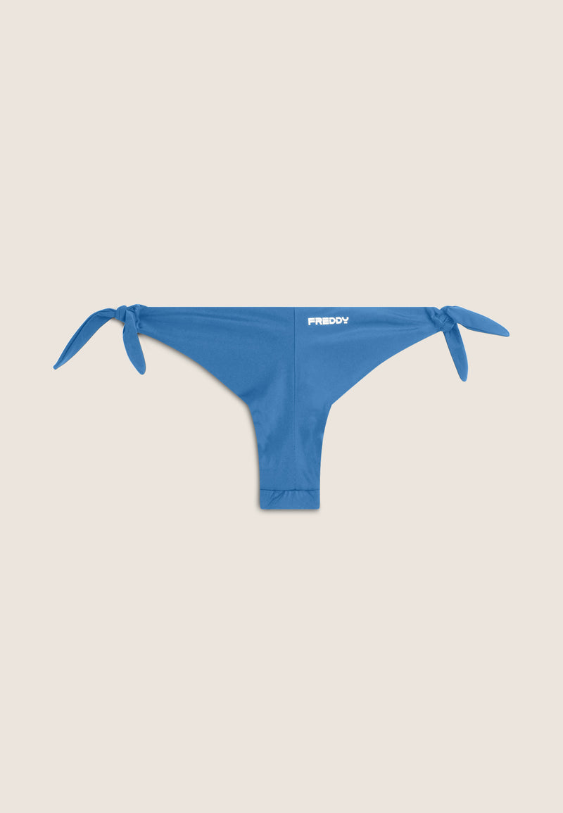 Brasilianische Bikinihose - An den Seiten gebunden - BLUE