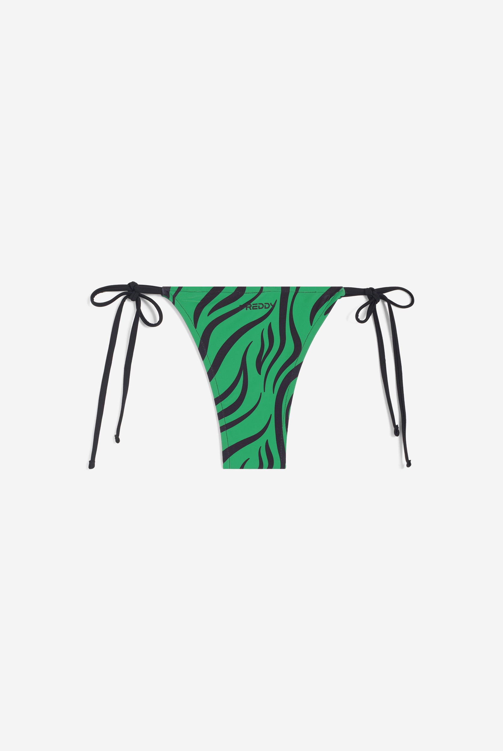 String-Bikinihose mit Zebramuster - GREEN
