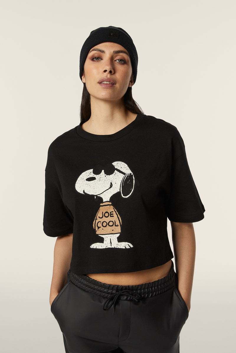 Freddy x Snoopy Cropped T-Shirt