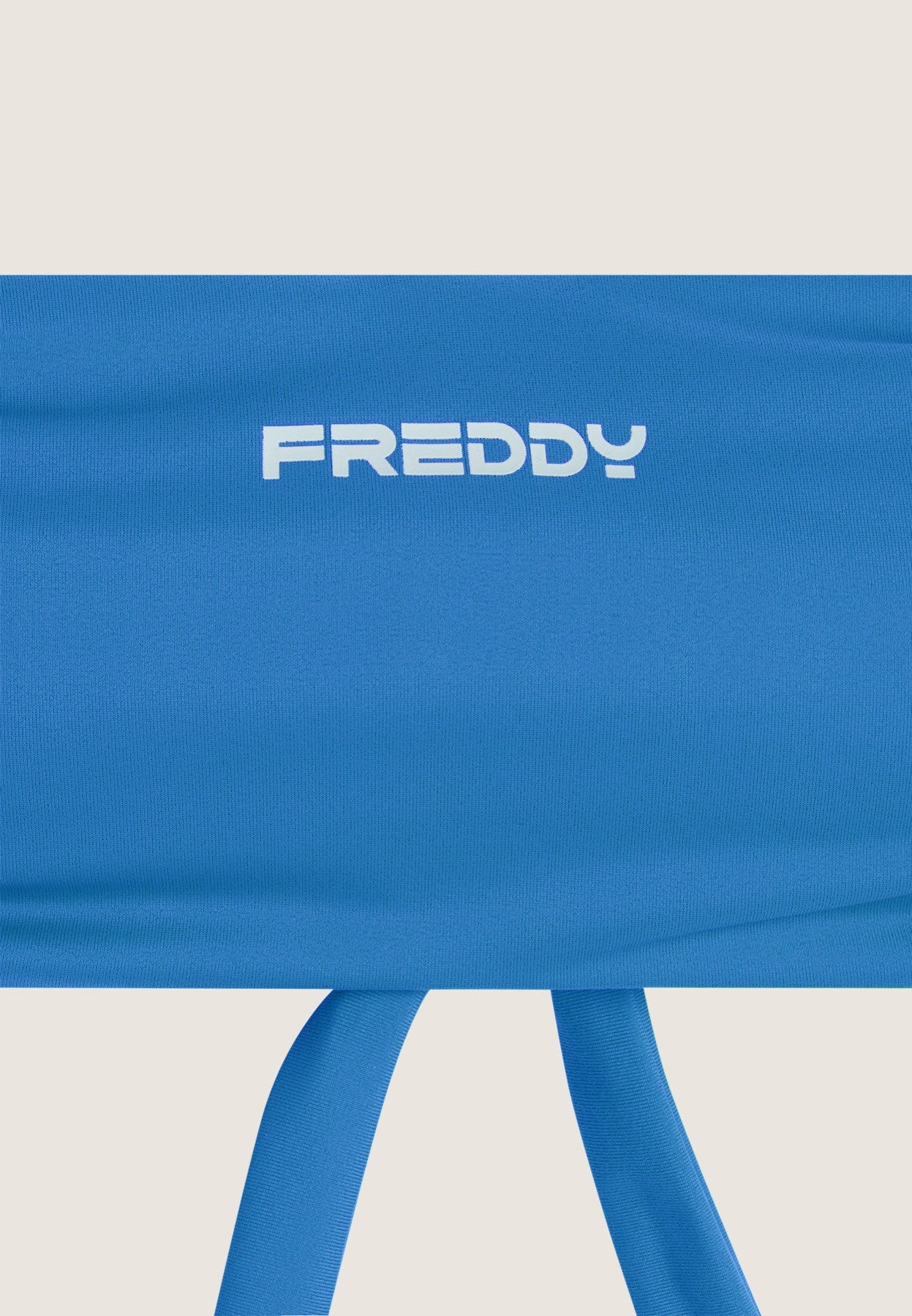 Bandeau-Bikinioberteil mit Freddy Logo - BLUE