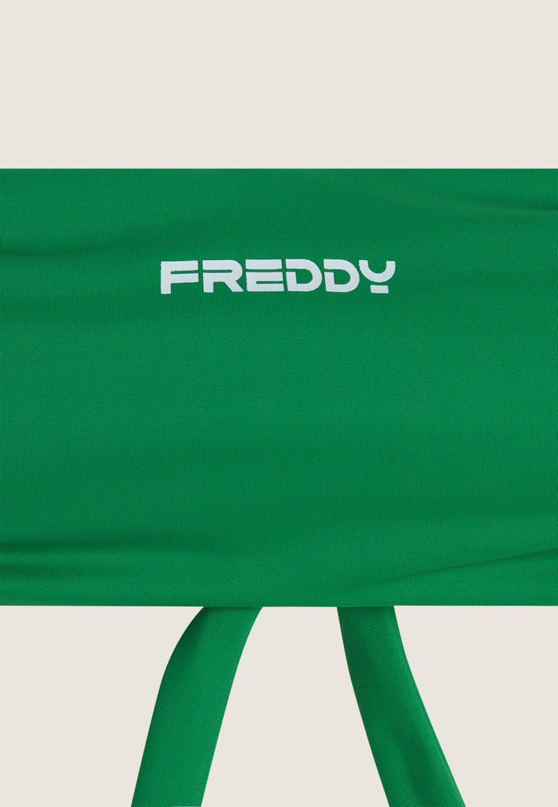 Bandeau-Bikinioberteil mit Freddy Logo - GREEN