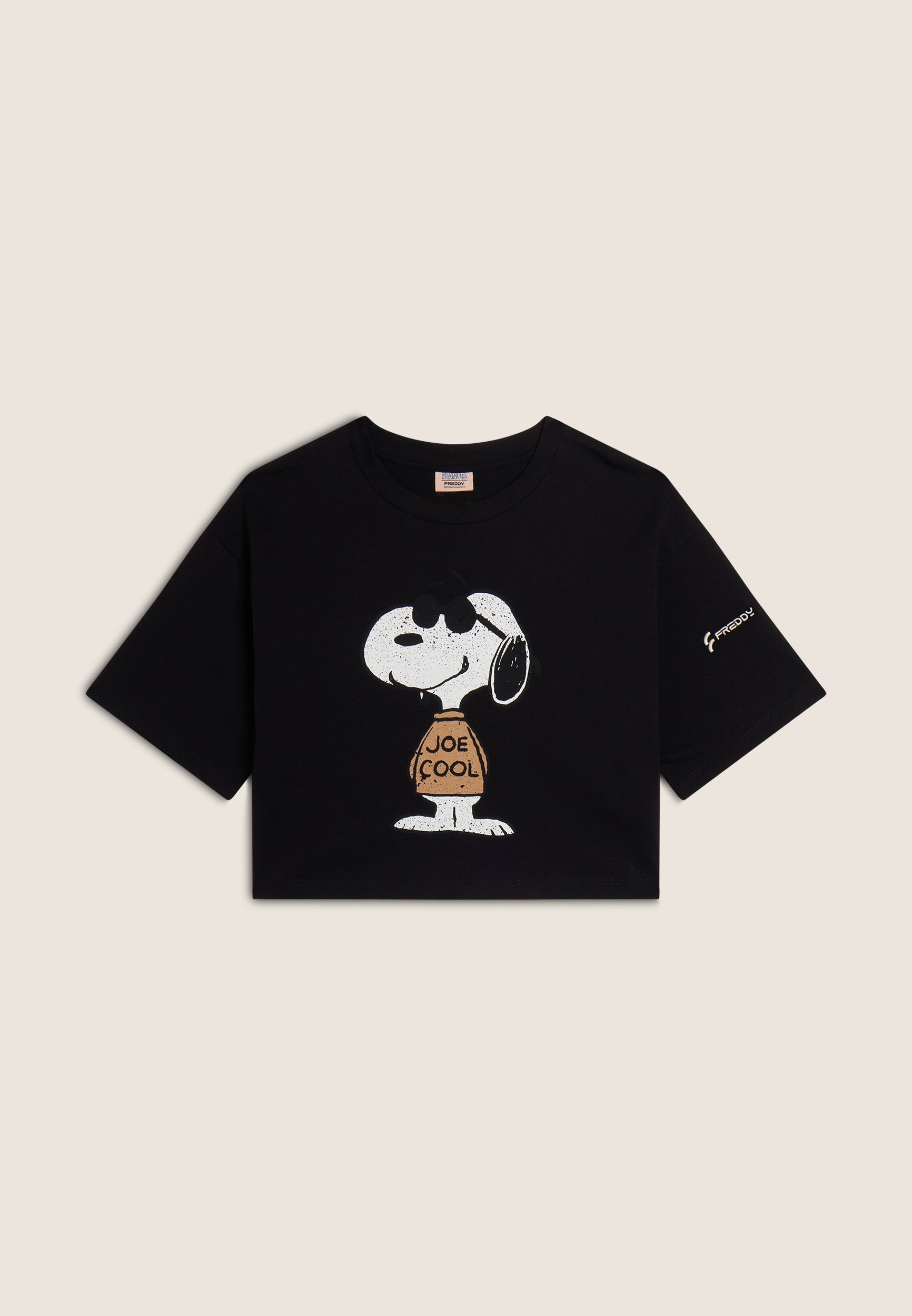 Freddy x Snoopy Cropped T-Shirt