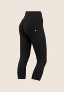 WR.UP Push-Up High Waist Skinny Capri Pants - Black