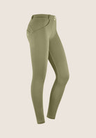 WR.UP Push-Up Regular Waist Skinny Pants - Four Leaf Clover Green