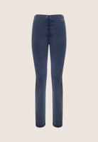 WR.UP Core Push-Up High Waist Flare Denim Jeans - Denim Medium Blue - Blue Seam